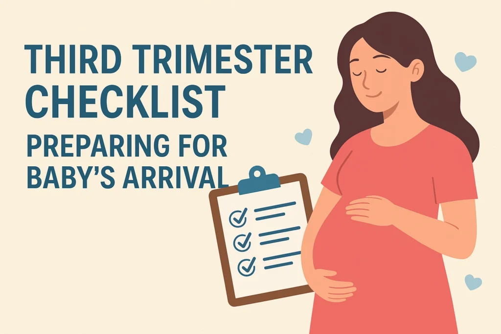 third trimester checklist