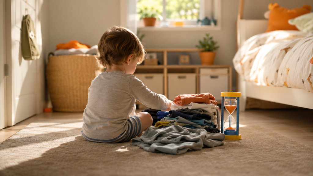 toddler morning routine