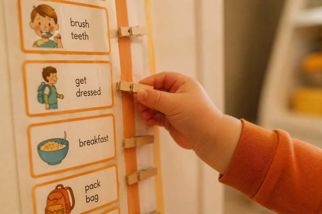 toddler routine chart