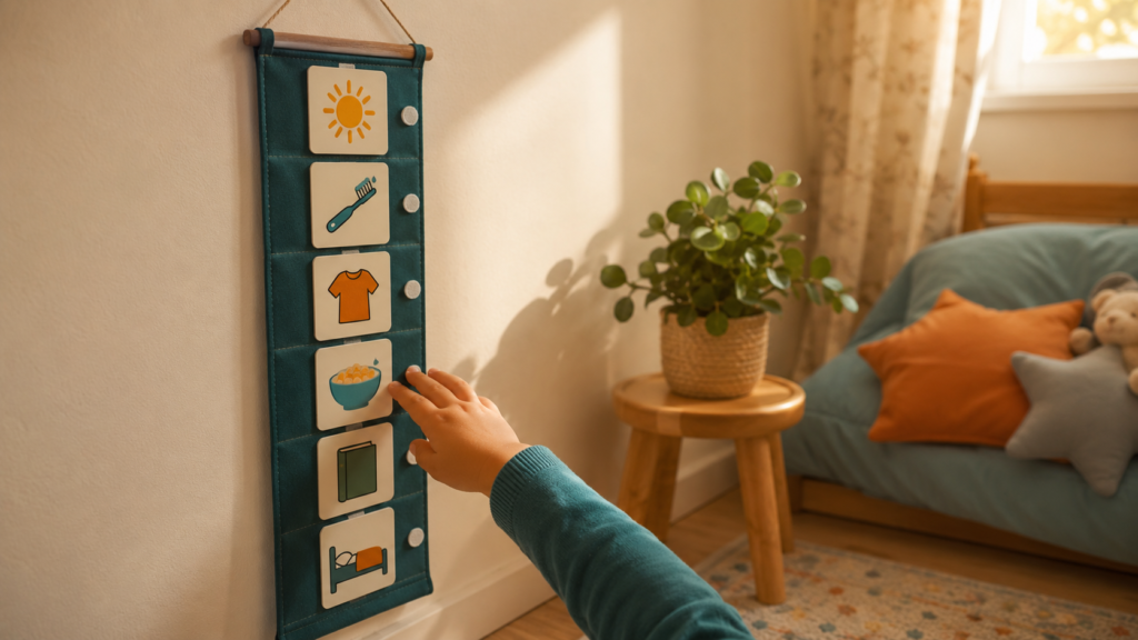 visual schedule for toddlers