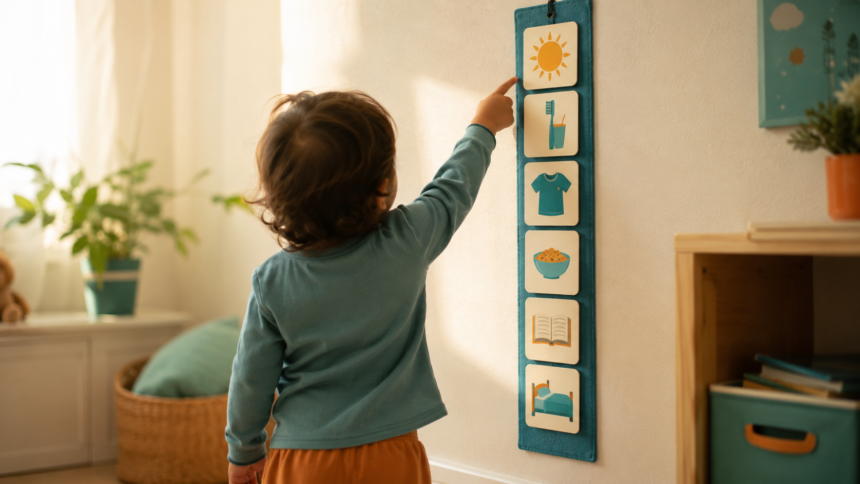 visual schedule for toddlers
