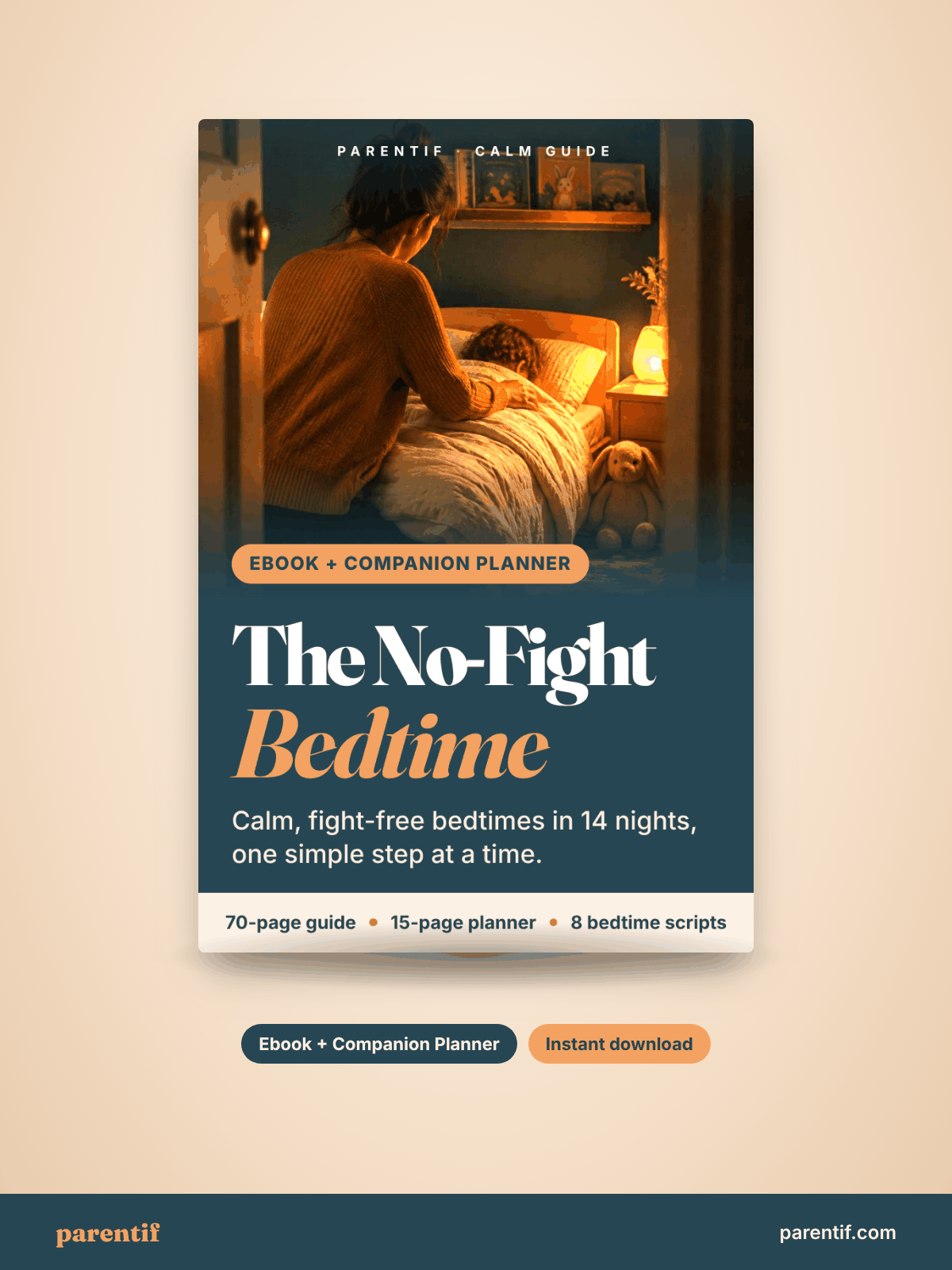 The No-Fight Bedtime — inside page 1