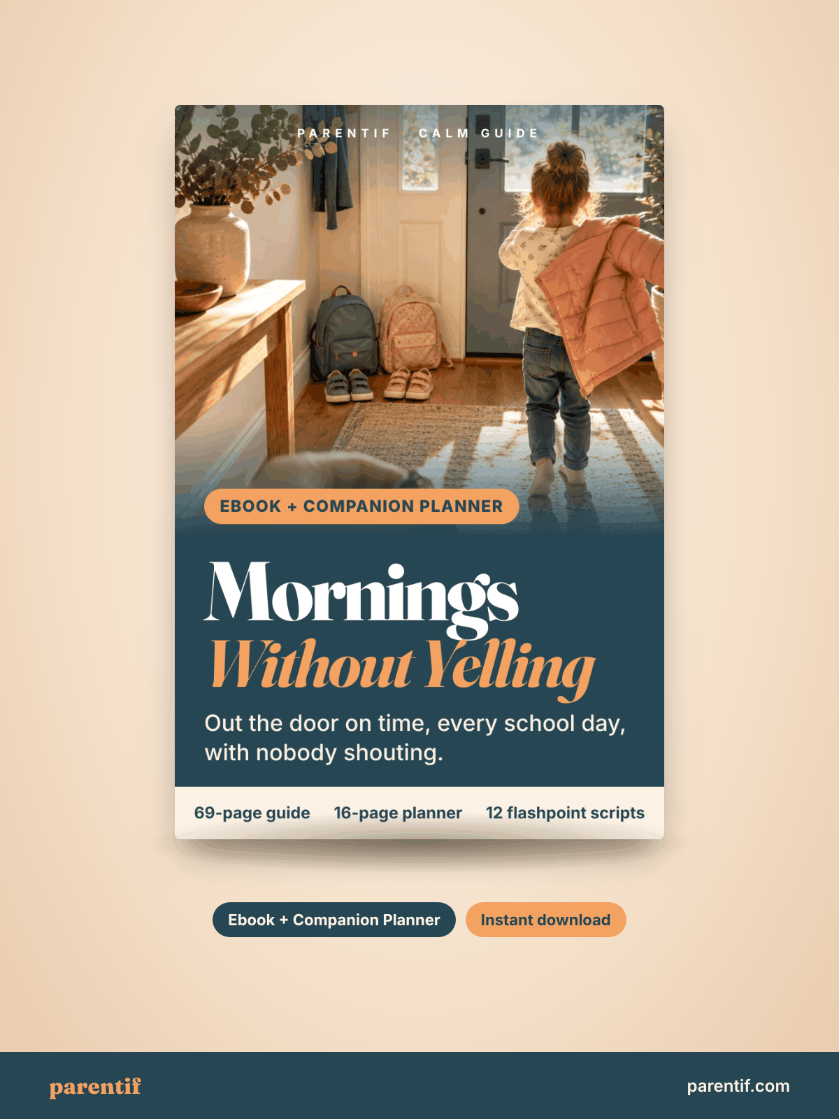 Mornings Without Yelling — inside page 1