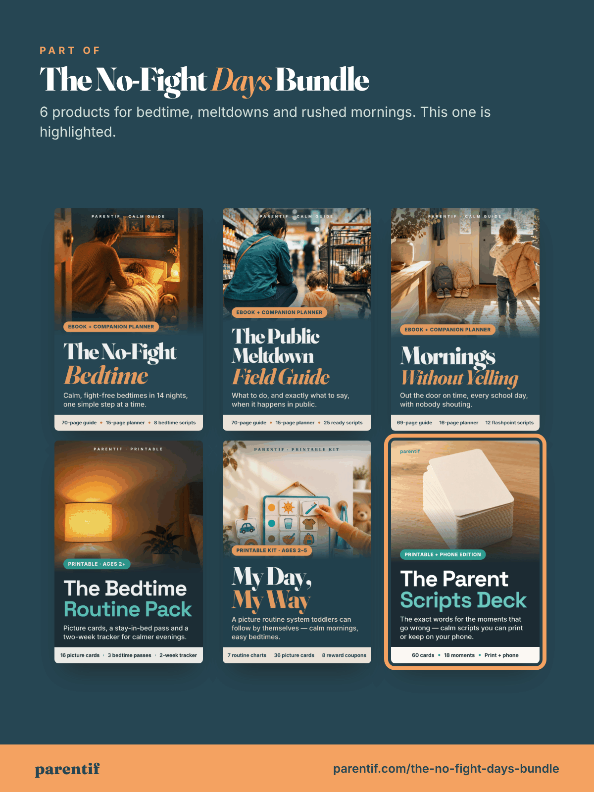 The Parent Scripts Deck — inside page 6