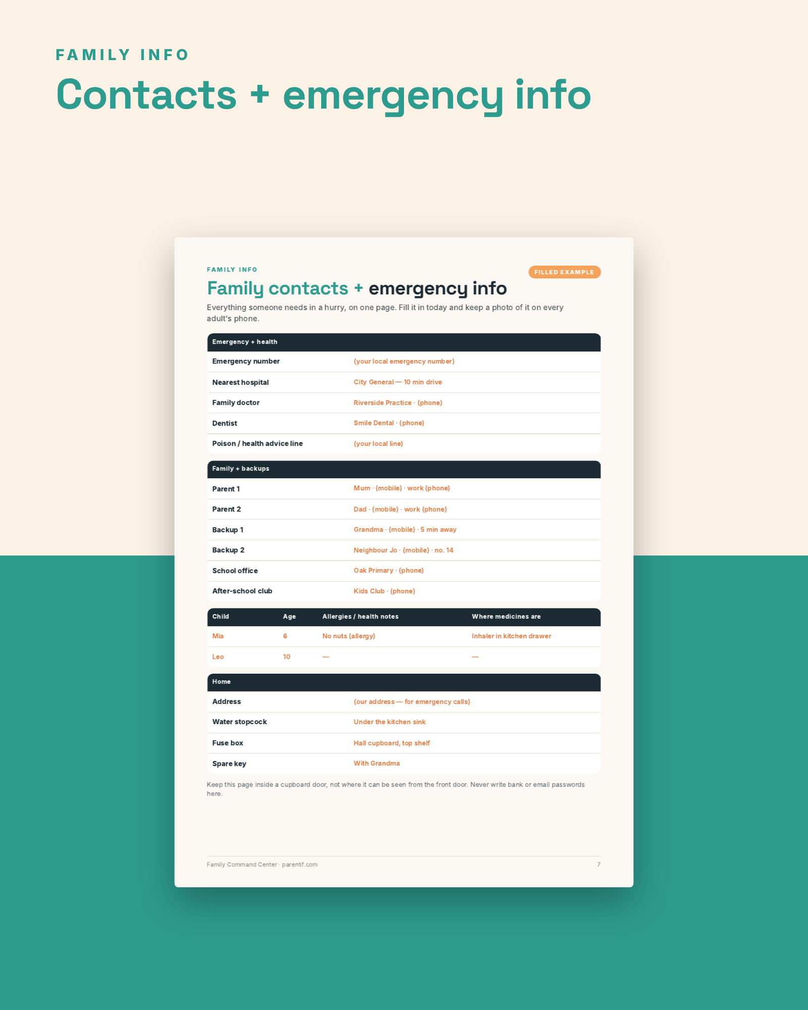 Family Command Center — image 5