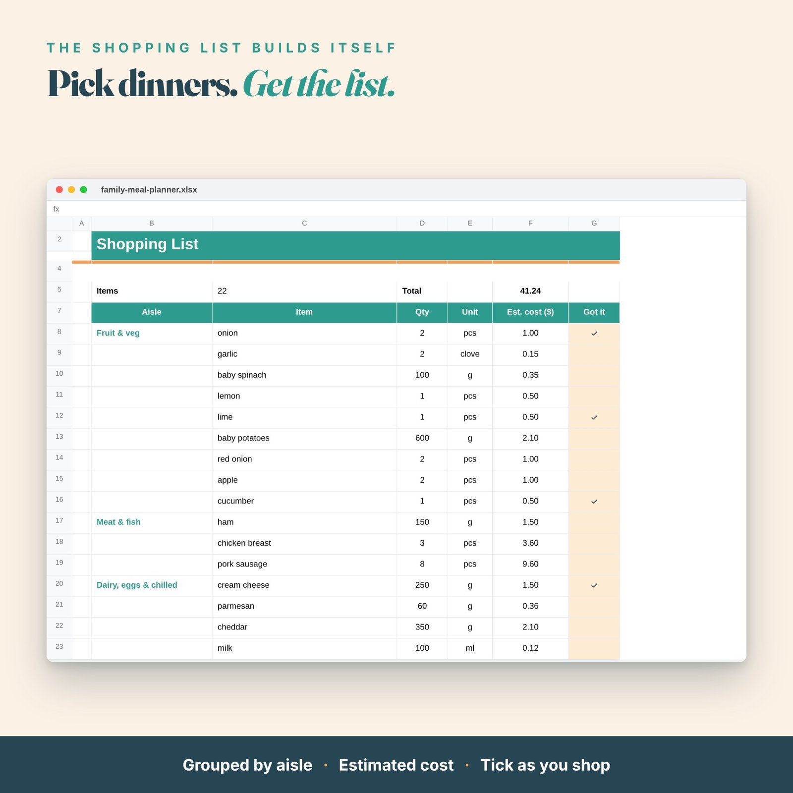 Family Meal Planner — image 3