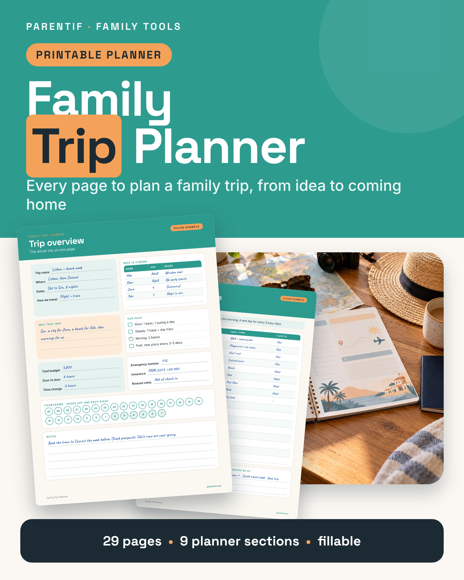 Family Trip Planner — cover