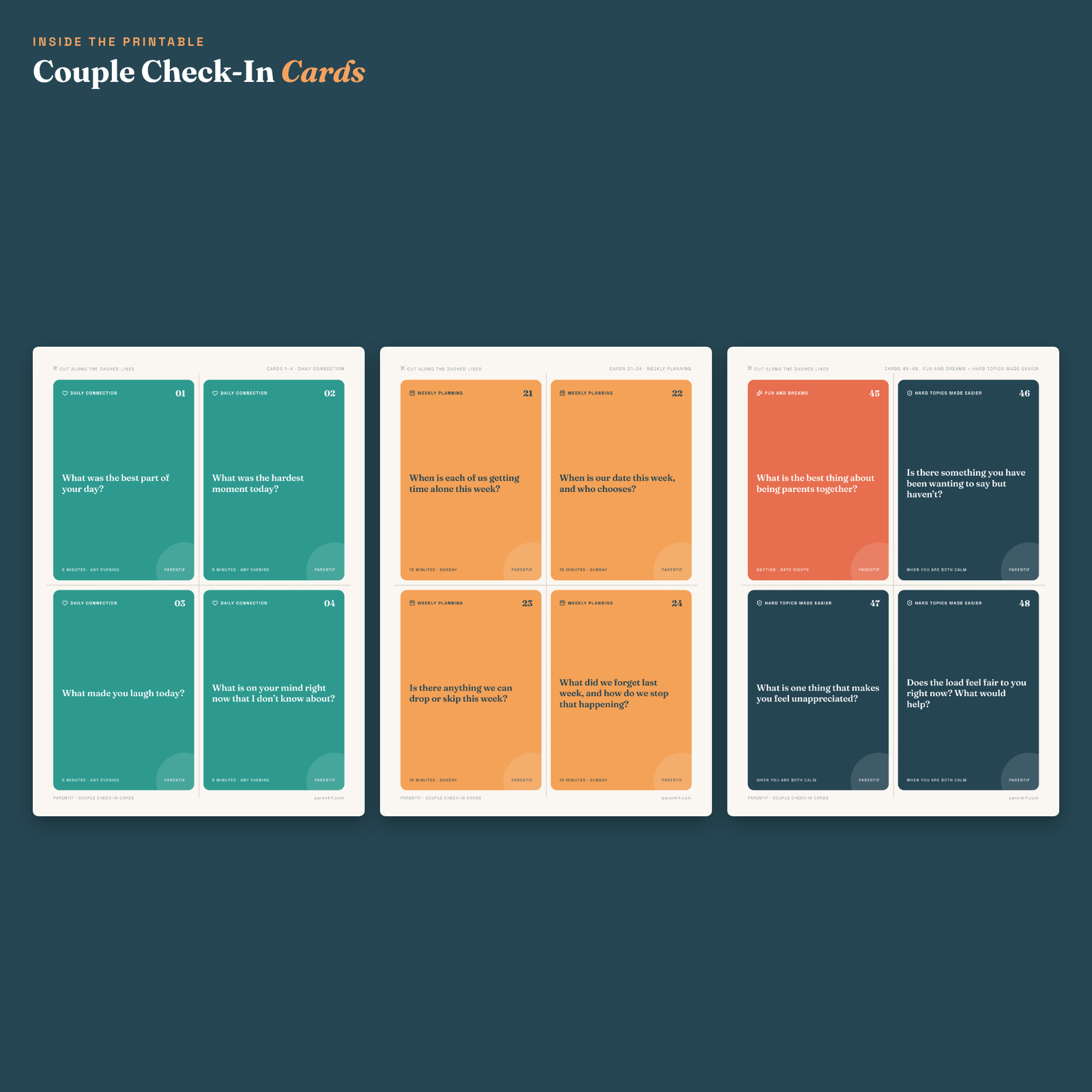 Couple Check-In Cards — image 2