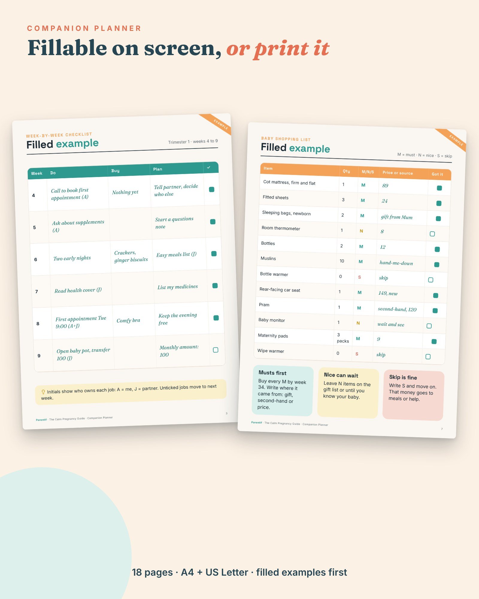 The Calm Pregnancy Guide — image 6