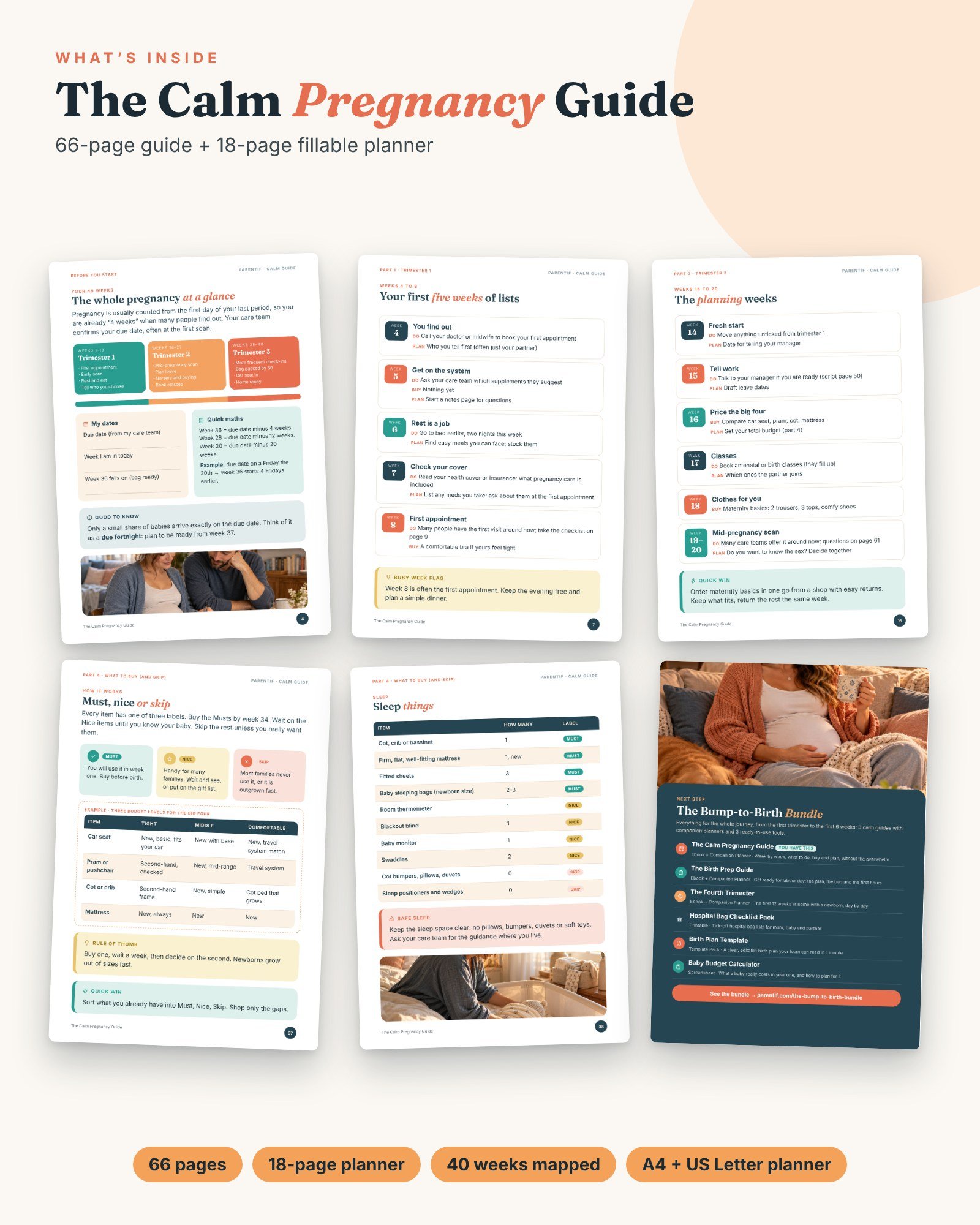 The Calm Pregnancy Guide — image 2