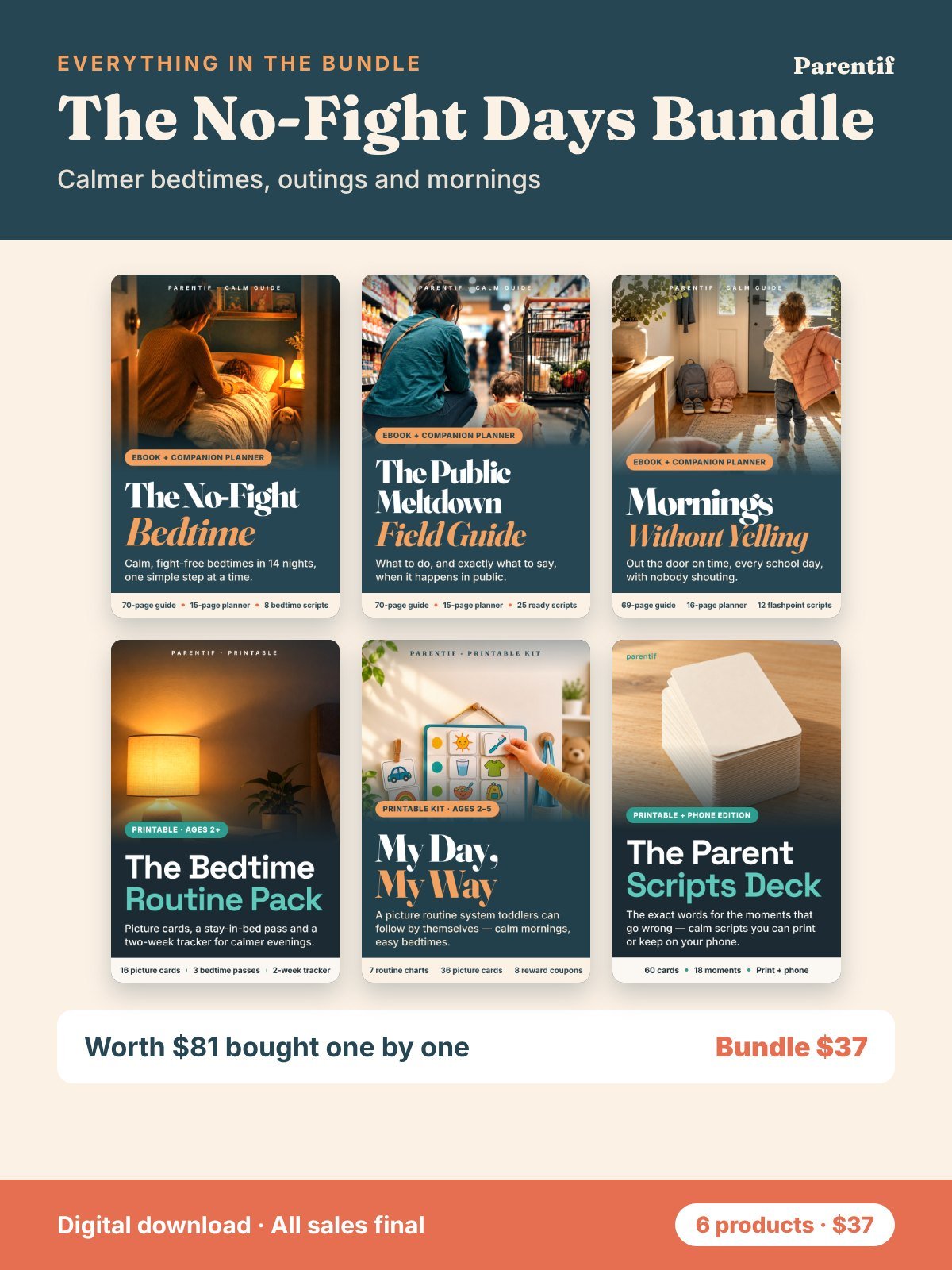 The No-Fight Days Bundle — all six